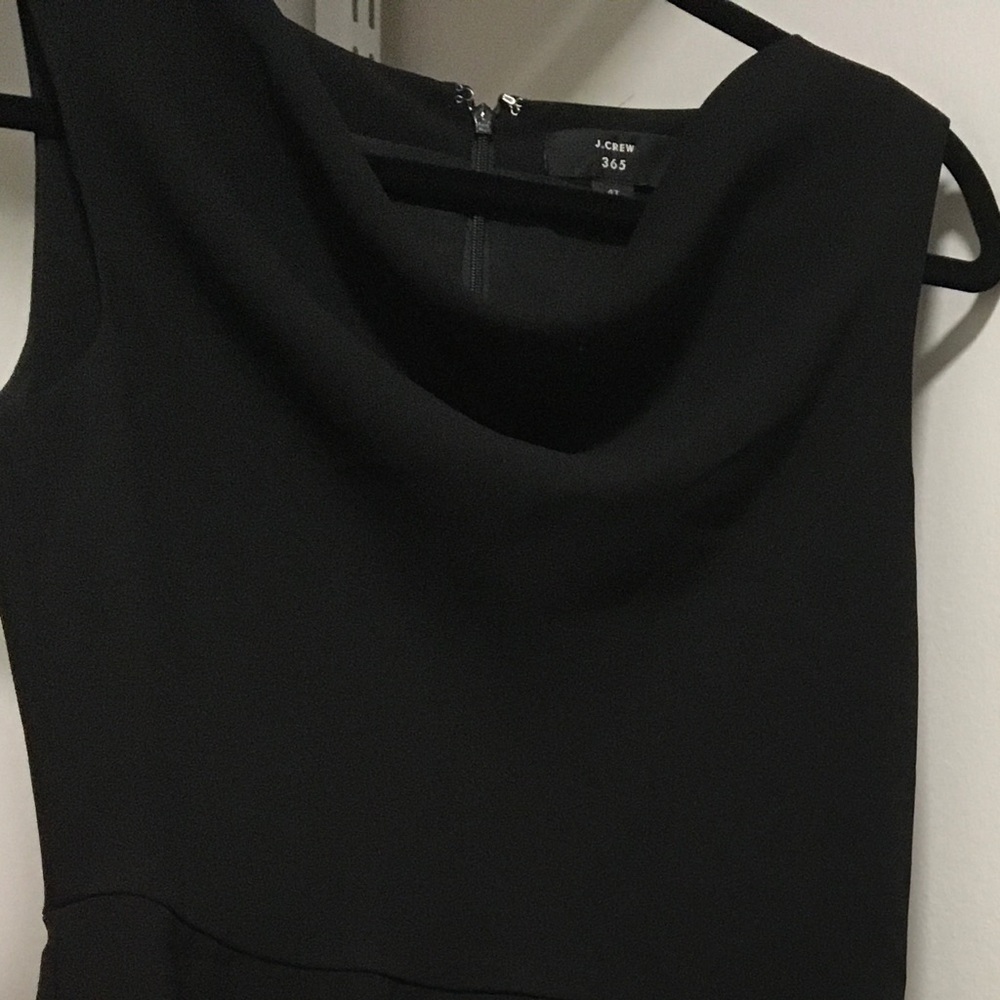 JCrew 365 black 4T dress, 100% wool